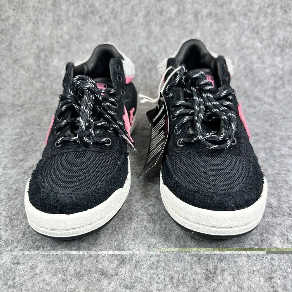 Converse CONS AS-1 Pro Black Pink Cordura Suede Skate Shoes A10586C Mens 4.5 NEW